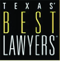 logo-texas-best-lawyers Gray and yellow badge with text: "Texas Best Lawyers"
