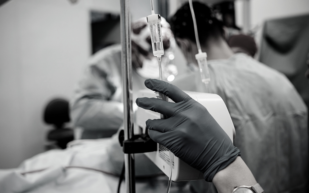 Medication interaction in hospital.