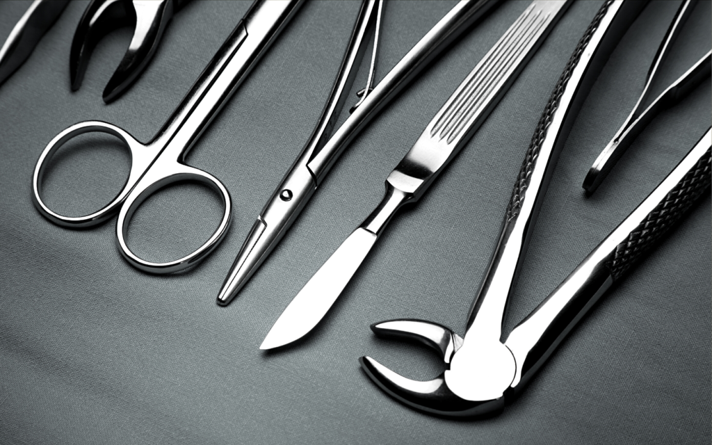 Medical surgical tools. 