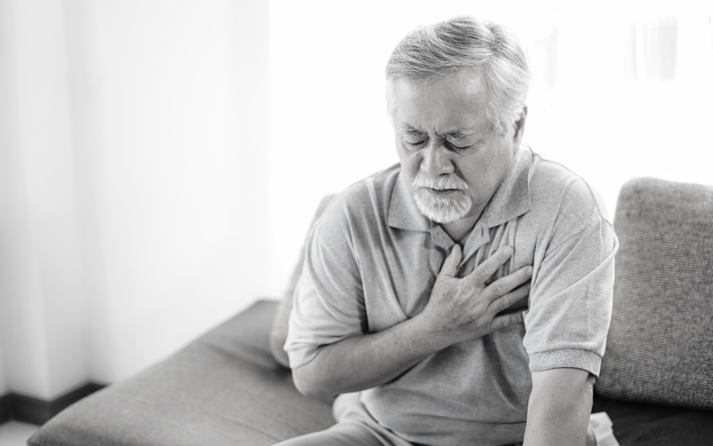 Man experiences complications from heart stent.