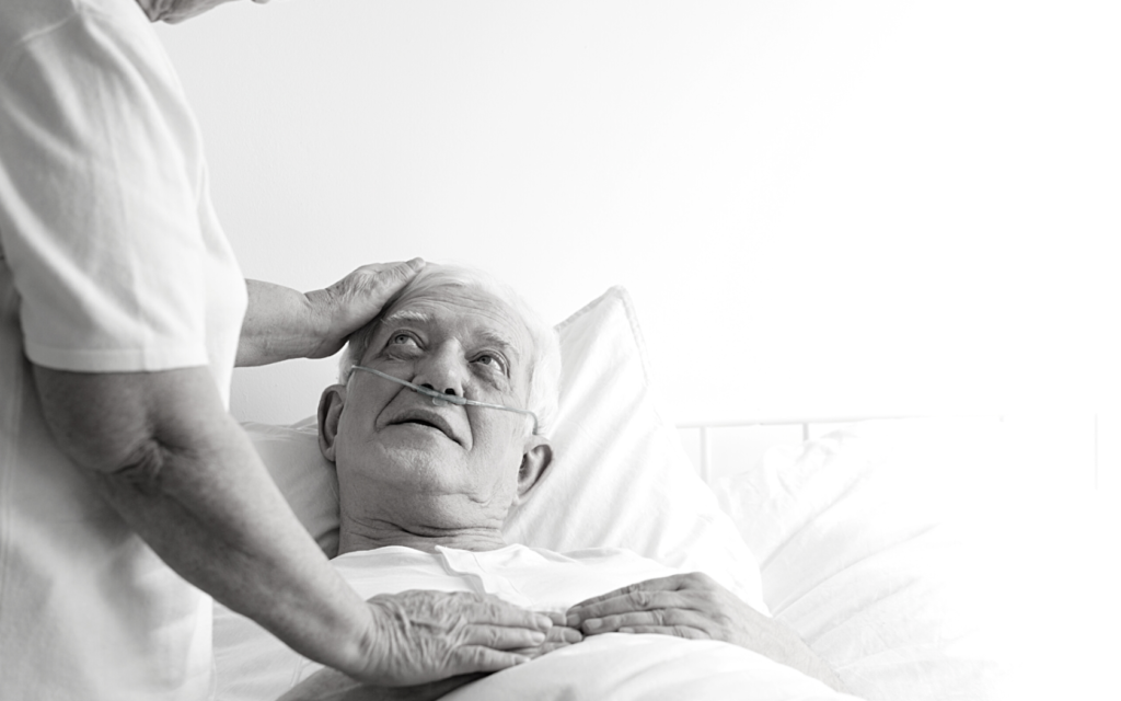Prostate cancer misdiagnosis victim receives care.