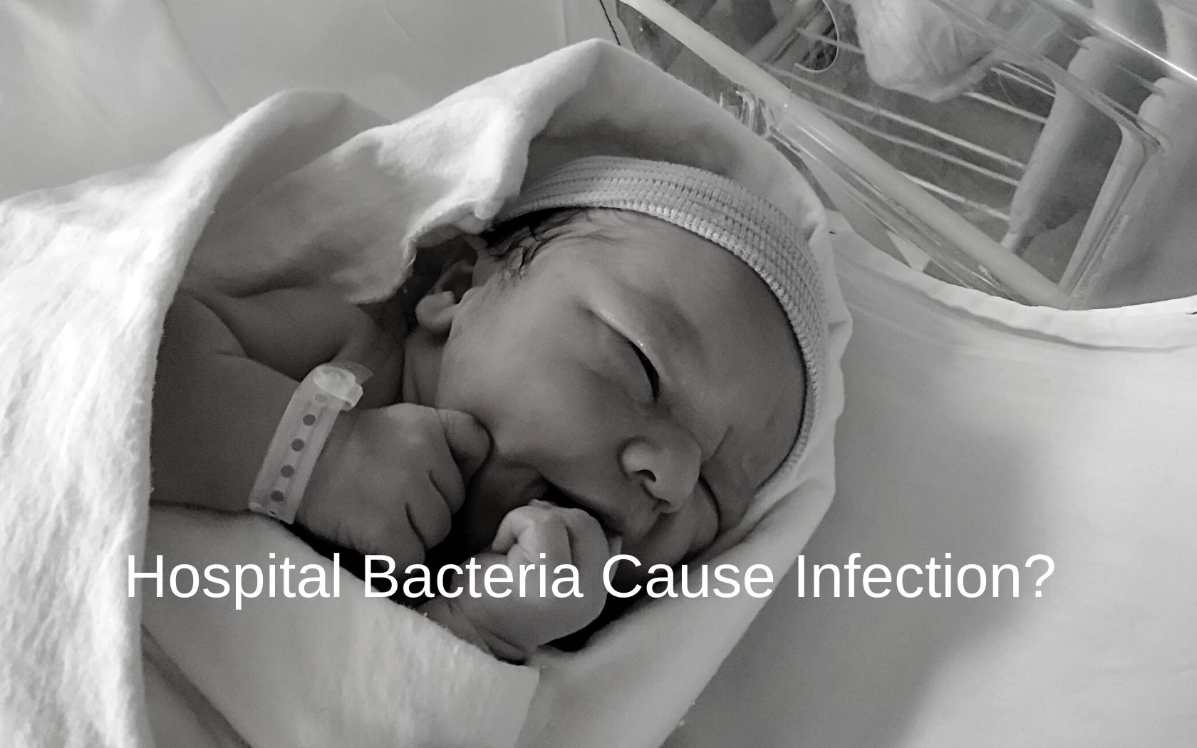 Newborn infection with staph infection.