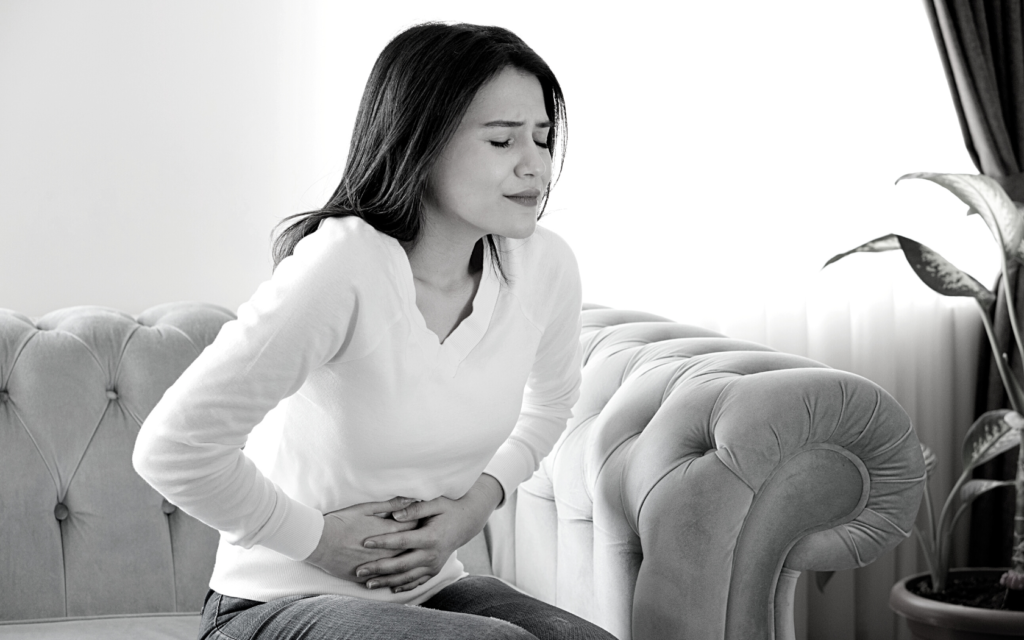 Stomach cancer pain.