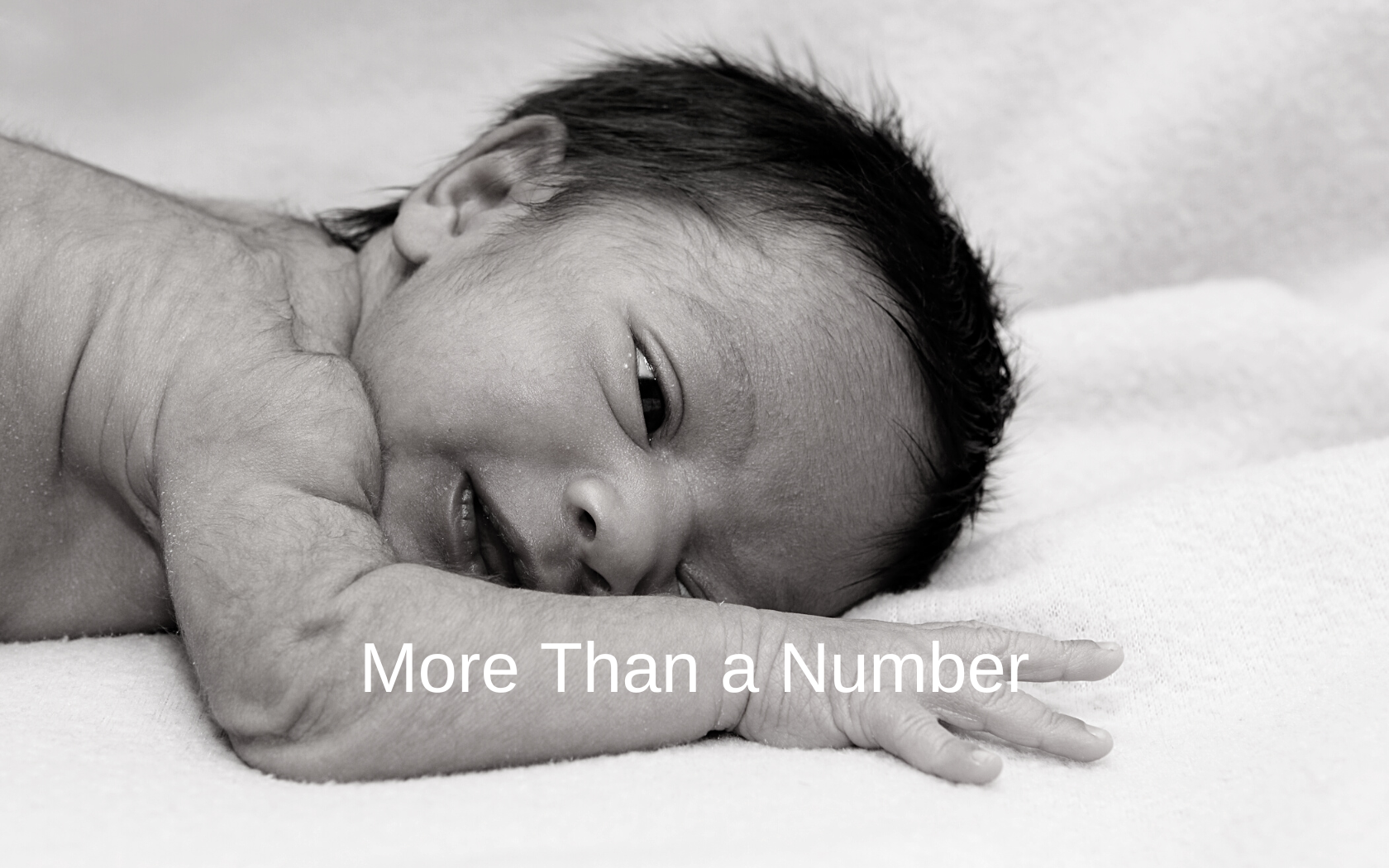 Newborn baby boy shortly after birth.