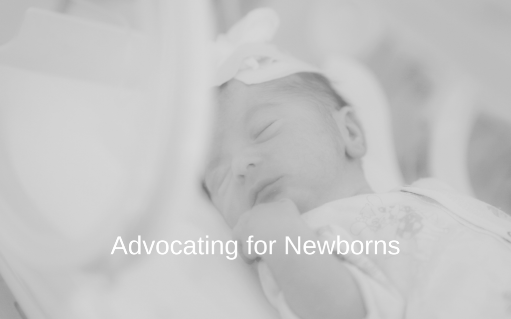 Advocacy and support for newborns affected by birth injuries due to oxygen deprivation.