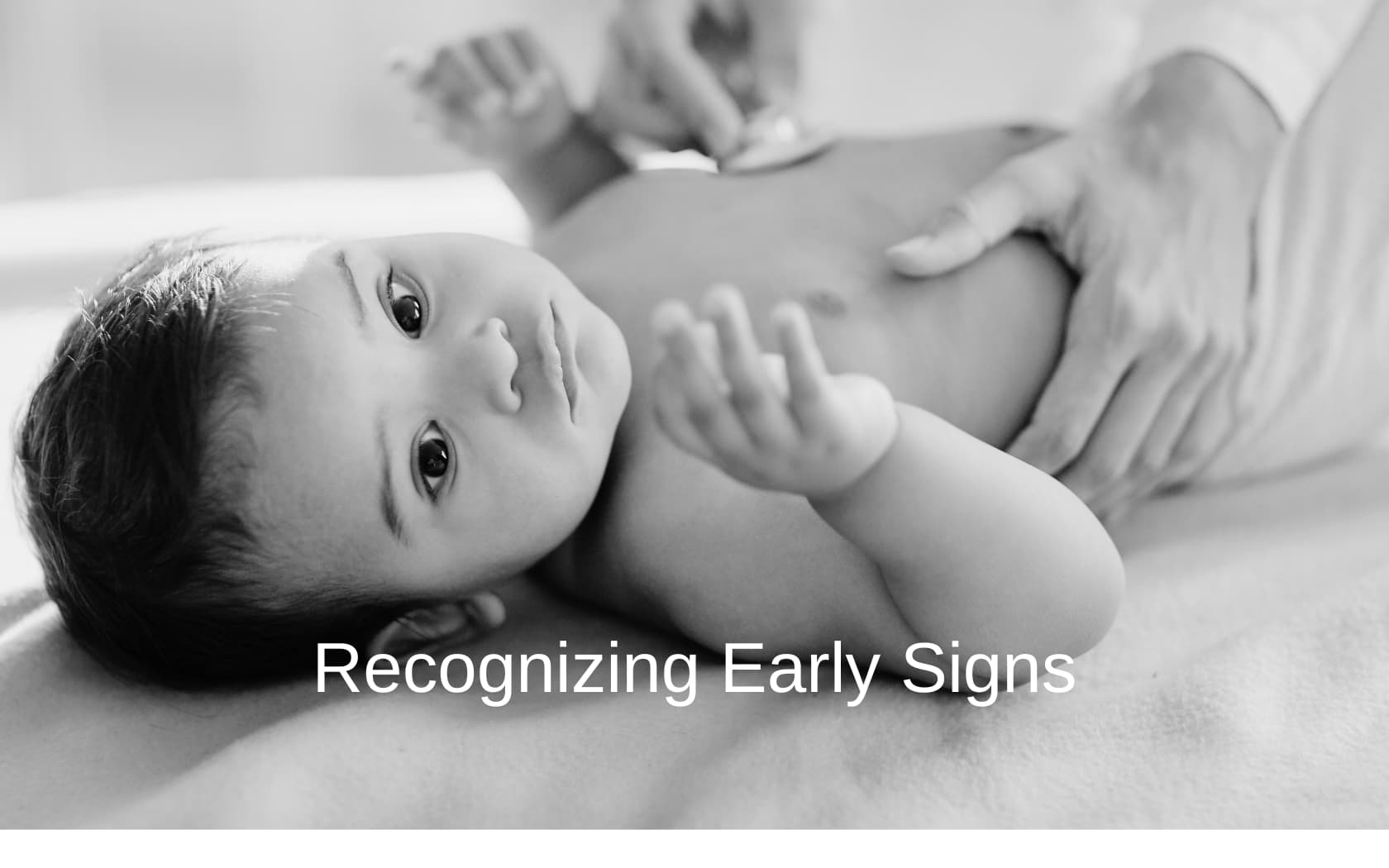 recognizing early signs of CP